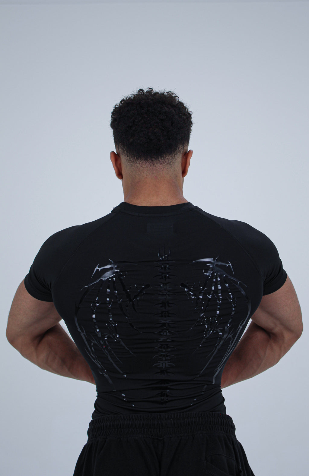 Black Compression Dragon Design