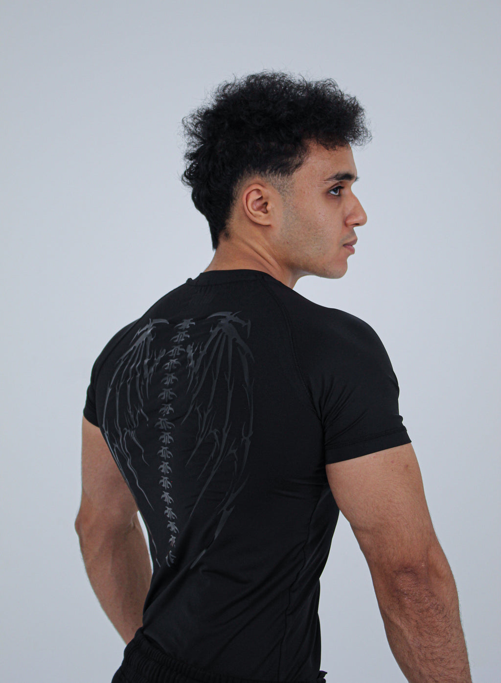 Black Compression Dragon Design